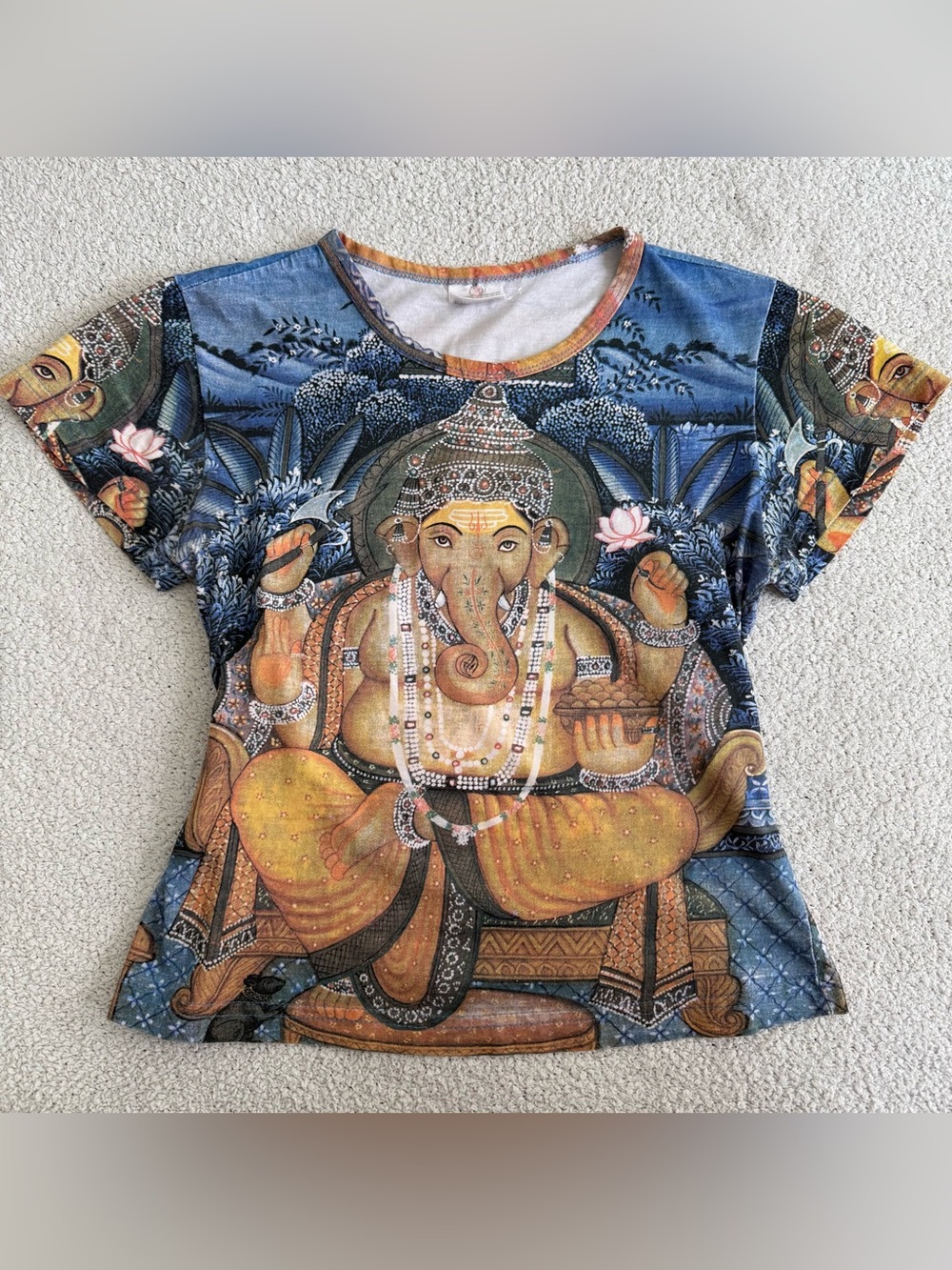 Vintage Bangalore Ganesha Baby Tee
